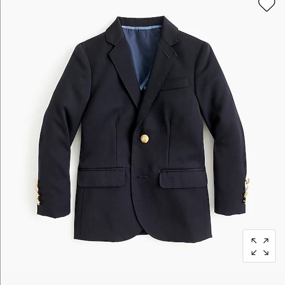 Boys’Ludlow -Two Button Blazer Navy Wool JCREW